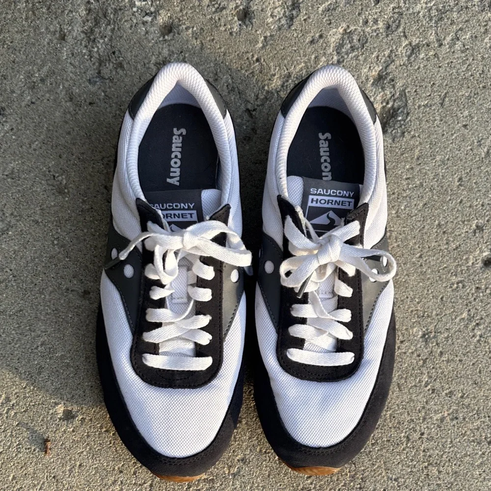 Saucony Men’s Hornet White Vapor Sneakers‎